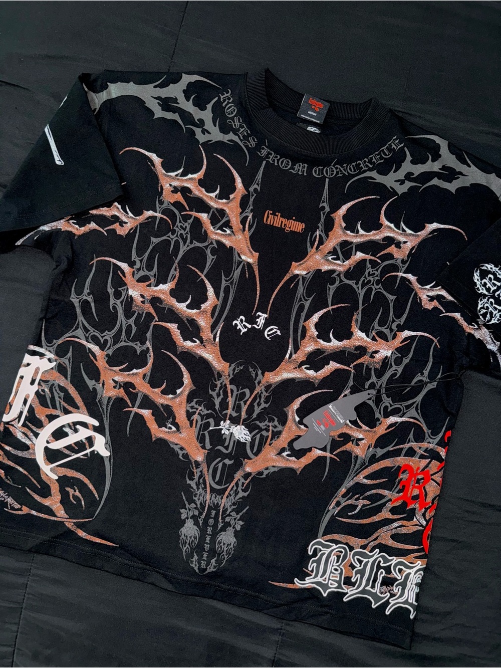 Civil Regime Bleach Tee